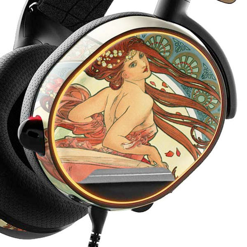 Alphonse Mucha The Arts, Dance SteelSeries Arctis 3 Skin